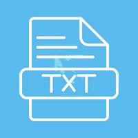 TXT Vector Icon