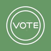 Vote Link Vector Icon