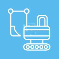 Heavy Machinery Vector Icon