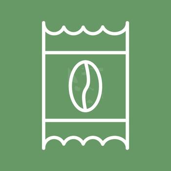 Coffee Packets Vector Icon