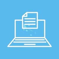 Online Exam Vector Icon