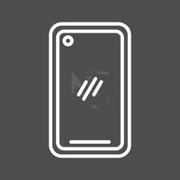 icono de vector de teléfono celular