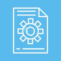 Content Management Vector Icon