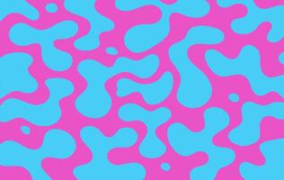 Futuristic background with wavy organic shape and drop. Bright backdrop with abstract liquid . vector