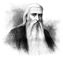 Georg Brankovic, vintage engraving. photo