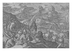 capturar de porto ercole, felipe galle, después ene camioneta der calle, 1583, Clásico ilustración. foto