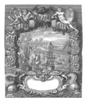 capturar de ostentar, 1706, Clásico ilustración. foto