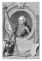 Portrait of William IV, vintage illustration. photo