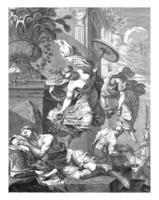 Allegorical representation with Fortuna and Science photo