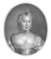 Portrait of Carolina, Princess of Orange-Nassau photo