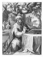 Zacchaeus as a repentant sinner photo