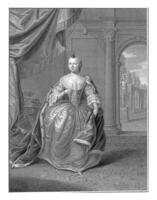 Portrait of Carolina, Princess of Orange-Nassau photo