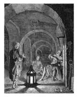 josef explica Sueños de donante y panadero, ene gerardo Waldorp, 1765 foto