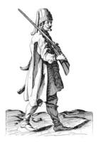 hombre con arma de fuego, gillis camioneta Scheyndel i, 1649 - 1653 foto