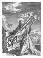 Saint Bernard of Clairvaux with the Passion Tools photo