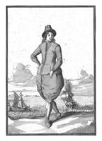 Farmer from Vlieland, Pieter van den Berge, 1669 photo