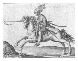 Spearman, attacking left, Jacob de Gheyn photo