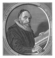 Portrait of Johannes Acronius, Jan van de Velde photo