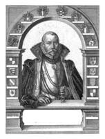 Portrait of Tycho Brahe at the age of forty photo