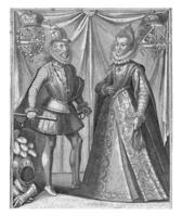 Portrait of Albrecht and Isabella of Austria photo