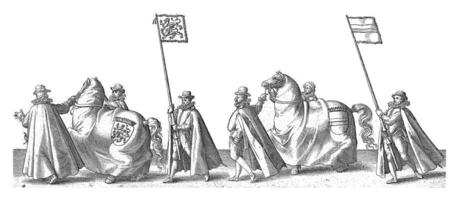 Funeral procession of William of Orange photo