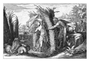 pan y siringe, Hendrick goltzius foto