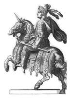 Equestrian Portrait of Emperor Vitellius photo