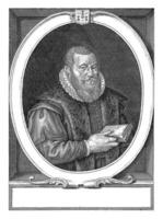 Portrait of Daniel Souterius, Jacob Matham, 1623 photo