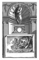 H. Gregorius of Nazianze the Younger, Church Father, Jan Luyken, after Jan Goeree, 1698 photo