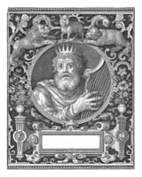 Portrait of King David photo