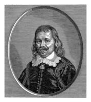 Portrait of Godard van Reede, Jonas Suyderhoef, after Gerard ter Borch II, 1644 photo