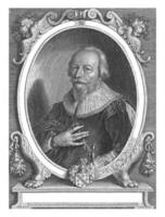 Portrait of knight Petrus Colins, Cornelis Galle photo