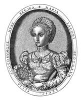 Portrait of Mary I Stuart, Queen of Scotland photo