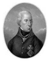 Portrait of Francis II Josef Karel photo