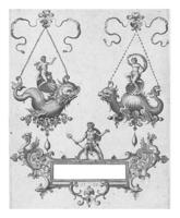 Title page of a series of pendants, Adriaen Collaert photo