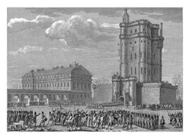 ataque en el castillo de vincennes, 1791 foto