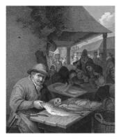 Fishmonger on the Market photo