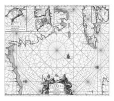 Passport map of part of the Gulf of Mexico, with the west coast of Florida, Jan Luyken photo