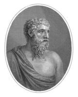 Portrait of Aristophanes photo