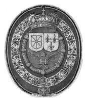 Coat of arms of France and Navarre photo