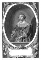 Portrait of Judith Cotermans, Paulus Pontius, after Pieter Codde, 1639 photo