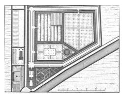 mapa de el inmuebles günterstein, breukelen, Joseph mulder foto