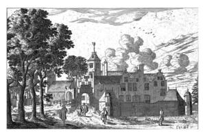 View of Ter Noot Castle, Cornelis Elandts, 1663 - 1670 photo