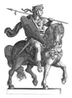 Equestrian Portrait of Emperor Claudius photo