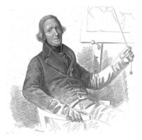 Portrait of Johannes ter Pelkwijk, Dirk Jurriaan Sluyter, after Jacobus Schoemaker Doyer, 1835 photo