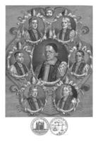 retratos de Siete obispos de Inglaterra, adrien haelwegh, en o después 1688 - 1712 foto