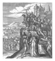 Inhabitants of Nazareth expel Christ from the city photo