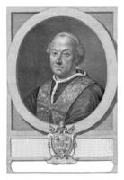 Portrait of Pope Pius VI photo