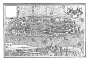 Map of Kampen, Paulus van Wtewael photo