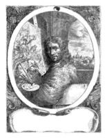 Self-portrait of Pieter van der Hulst photo